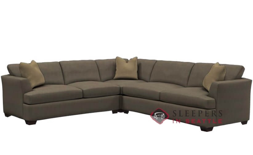 True Sectional Size Sofa Bed, Down Feather Sleeper Sofa