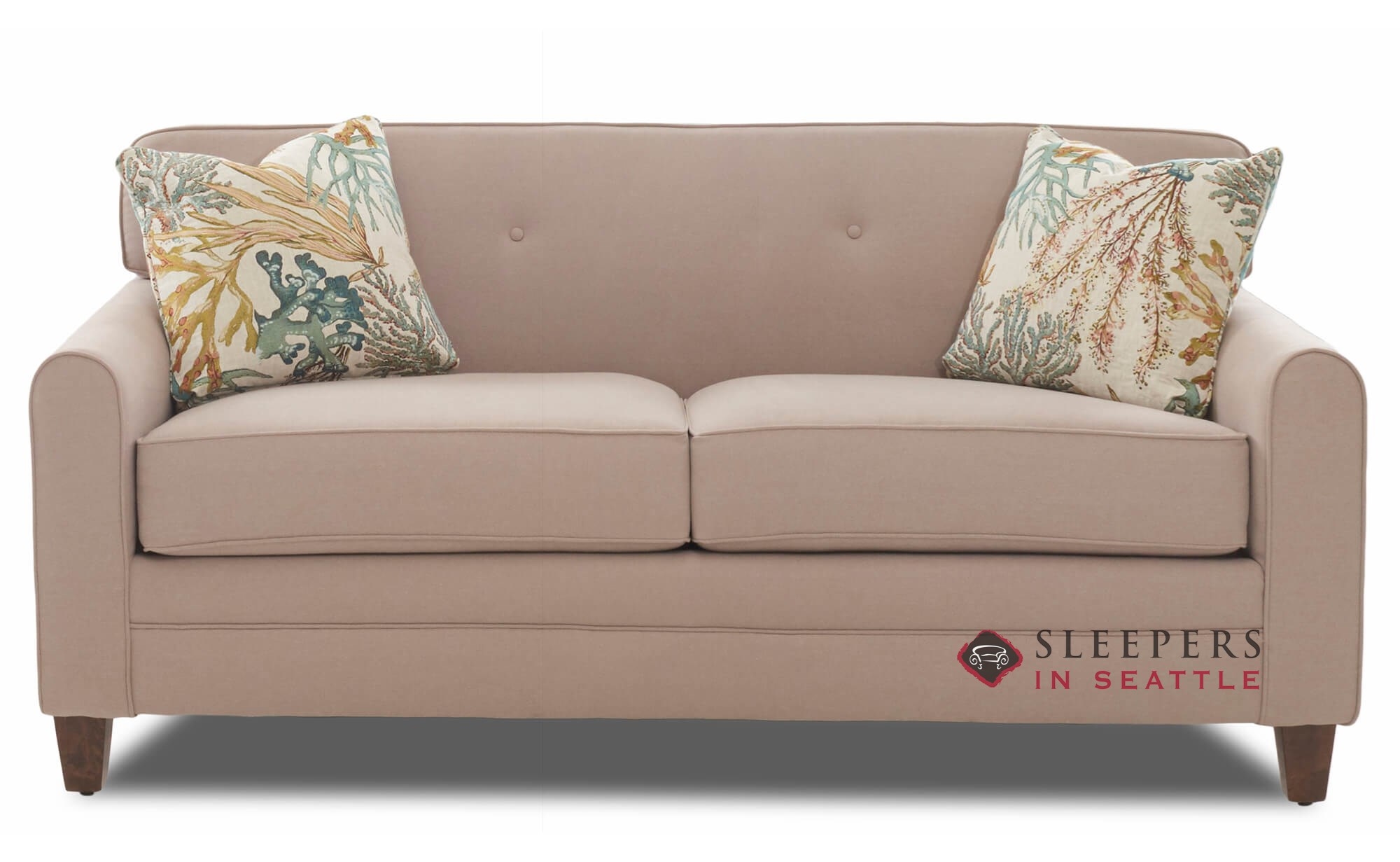 Customize and Personalize Perth by Savvy Full Fabric Sofa by Savvy Full Size Sofa Bed