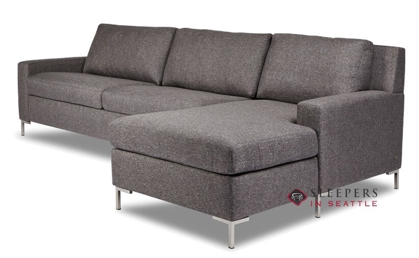 Bryson Queen Fabric Sofa, Leather Sectional Sleeper