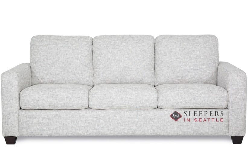 Palliser Queen Fabric Sofa, What Are The Dimensions Of A Queen Sleeper Sofa
