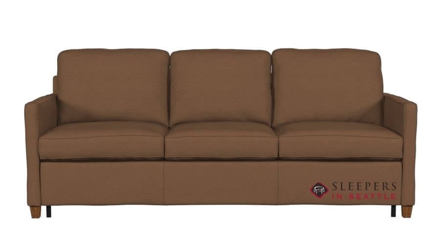 Palliser Queen Leather Sofa By, Full Grain Leather Sleeper Sofa